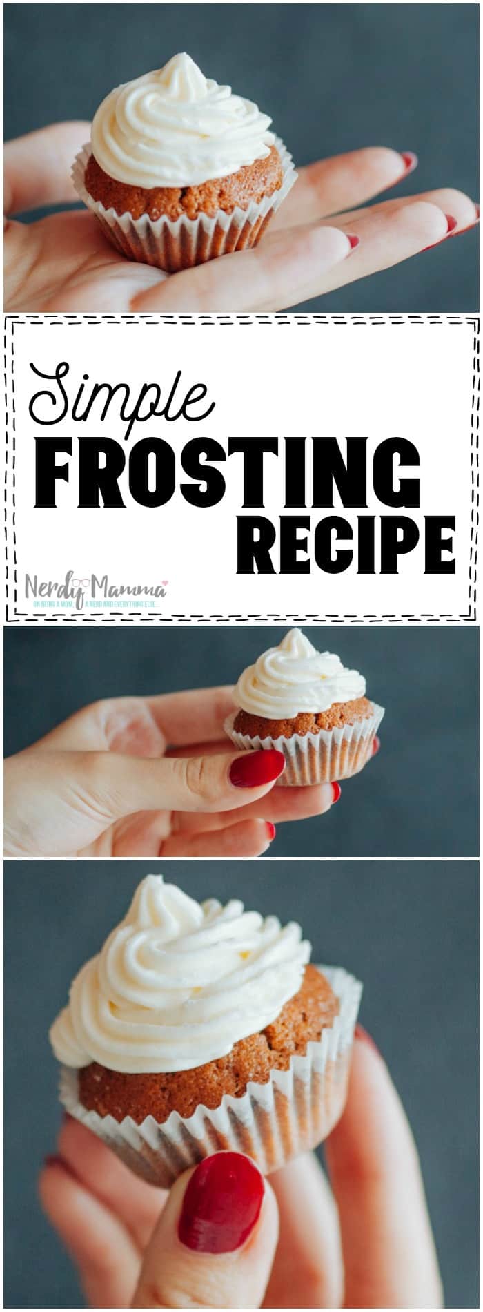Man, I love how simple this frosting recipe is! I can taste it now.