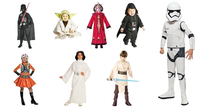 These Star Wars costumes for kids are seriously perfect for Halloween! If you have a star wars fan, you've got to check this out!