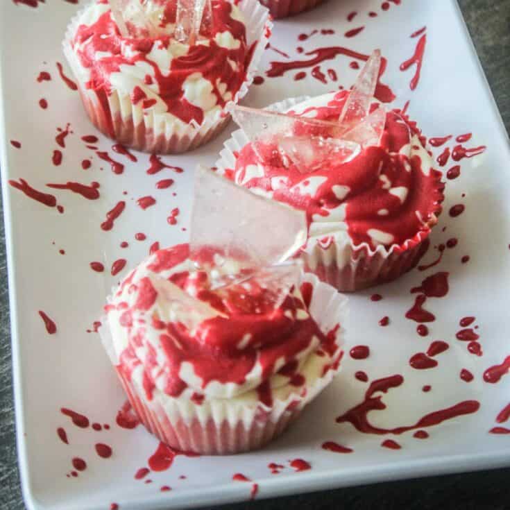 I have to make these Murdered Cupcakes for Halloween! How simple and easy. I love it.
