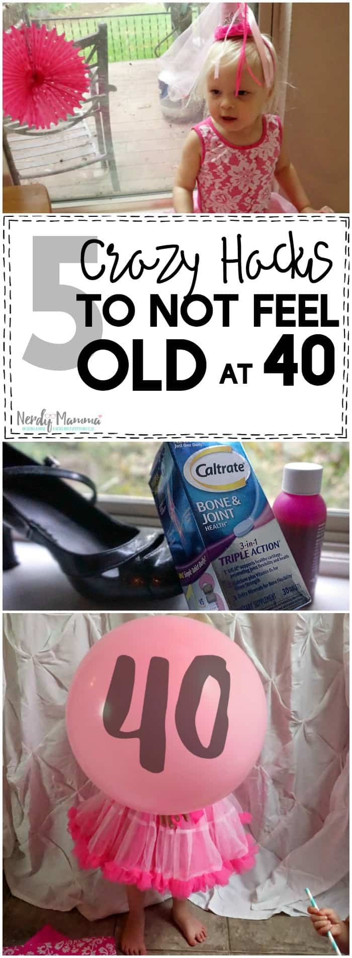 Man, this woman's 5 Crazy Hacks to Not Feel Old when you're 40?! Genius! I love it!