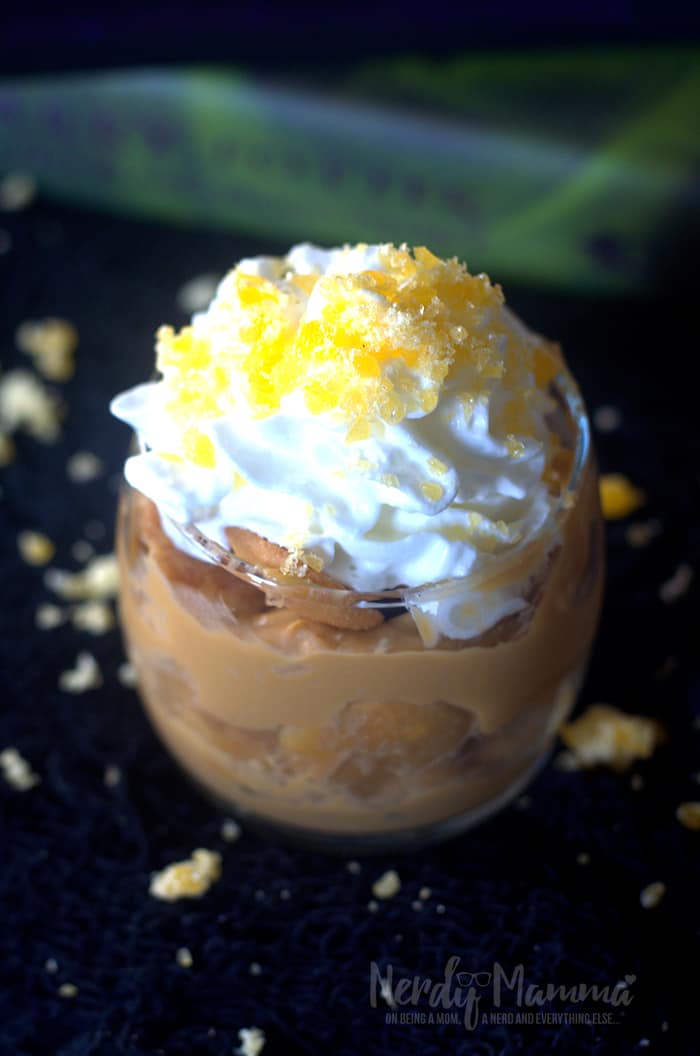 For all you pudding lovers out there, I have a delicious recipe for you today! You are going to absolutely love these butterbeer pudding cups! 