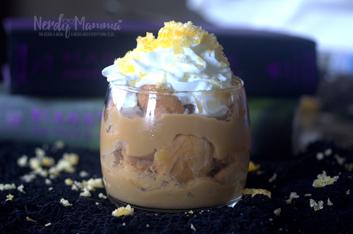 For all you pudding lovers out there, I have a delicious recipe for you today! You are going to absolutely love these butterbeer pudding cups!