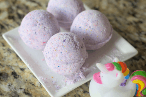 Totally Amazeballs Unicorn Bath Bombs - Nerdy Mamma