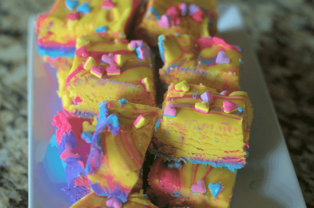 Dairy-Free Unicorn Fudge is so easy to make and fun--the kids will love it!