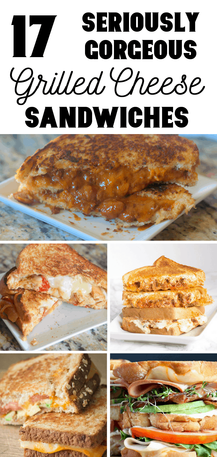Seriously Gorgeous Grilled Cheese Sandwiches