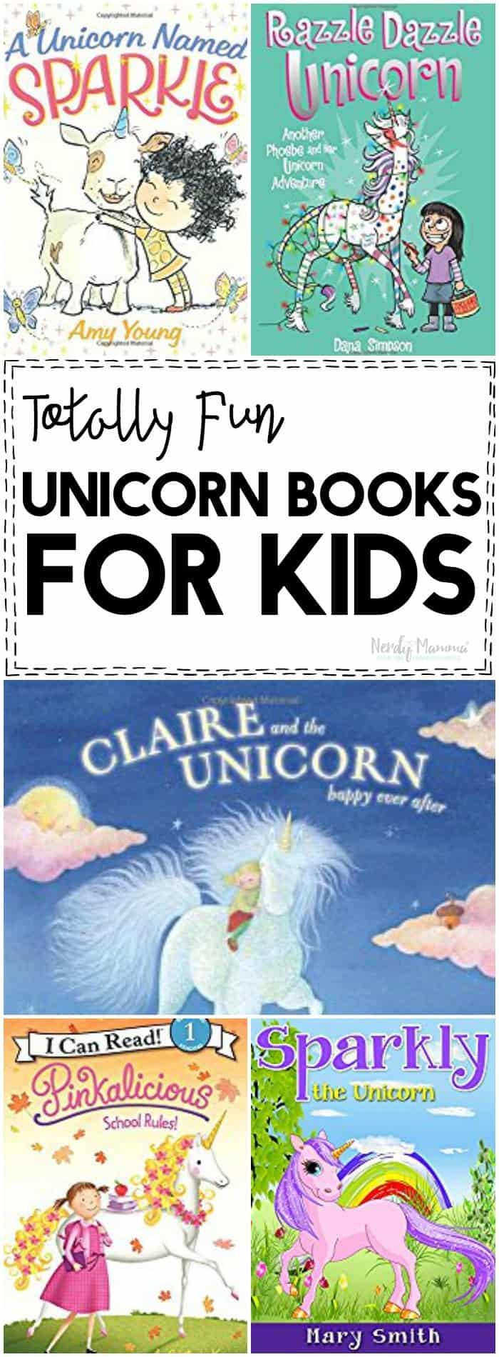 OMG! These unicorn books for kids are ADORABLE!