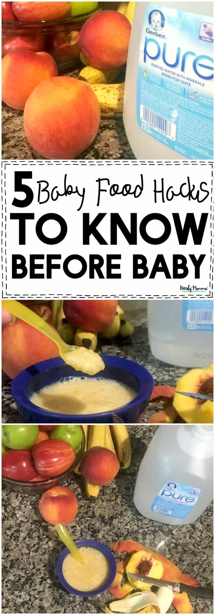 OMG, you NEED these 5 Baby food Hacks I Wish I Knew Before Bringing Home Baby!