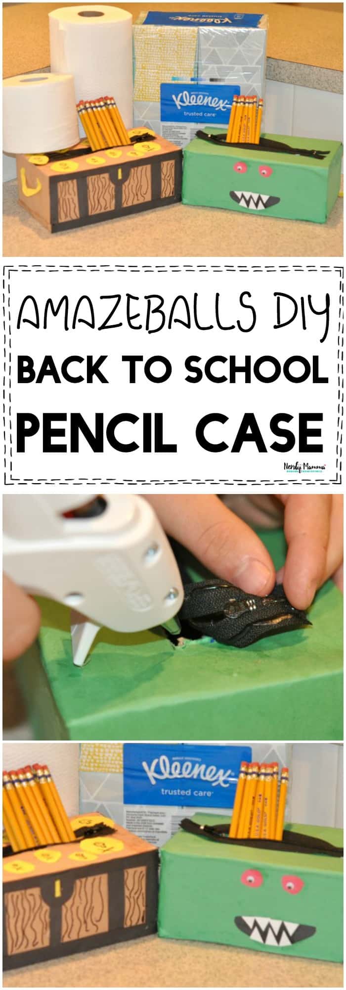 OMG You've got to make this Amazeballs DIY Back to School Pencil Case!