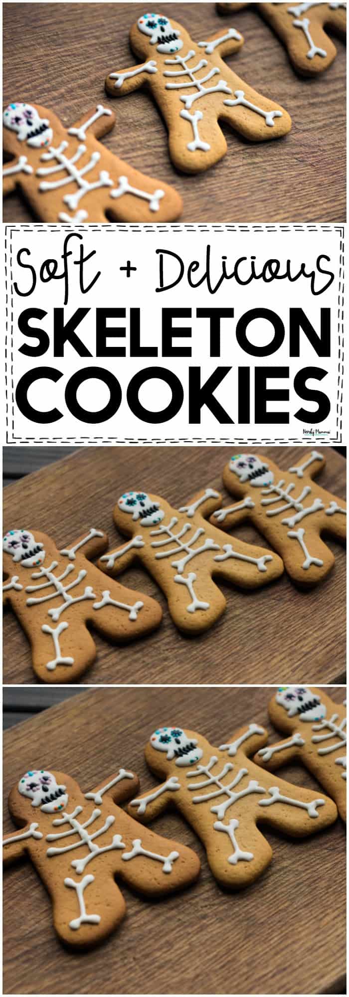 Ridiculously Soft & Delicious Skeleton Cookies!