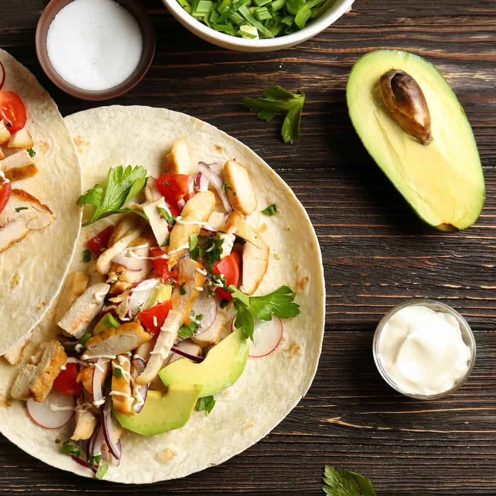 This is the simplest tequila-infused chicken taco recipe. I love it! #taco #recipe #chickentaco #easy #tequila #tequilataco #yummy #meal #tasty #food