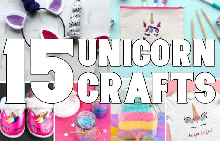 Holy Moley! These unicorn crafts are so cute I just want to eat them--well, make them. #unicorn #craft #diy #project #cute #adorable #unicorncraft