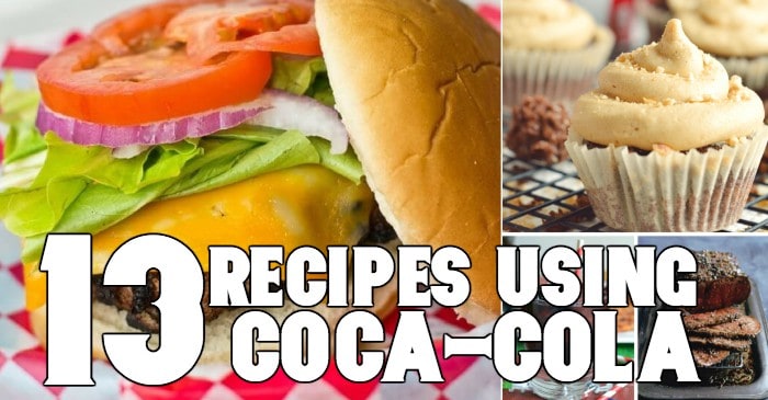 Oh, I can't wait to feast on the delights of these 13 Recipes using Coca-Cola! #coke #cocacola #recipe #recipes #food #tasty