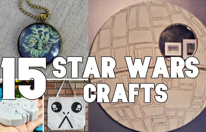 An insane amount of fun awaits you, padawan, with these 25 Star Wars Crafts you need in your life. No, really, my youngling friend, this is hours of fun to show how deep your love of the Galaxy Far Far Away truly is... #nerdymammablog #starwars #starwarscrafts #crafts #solo #jedi #yoda #craft #darkside #vader