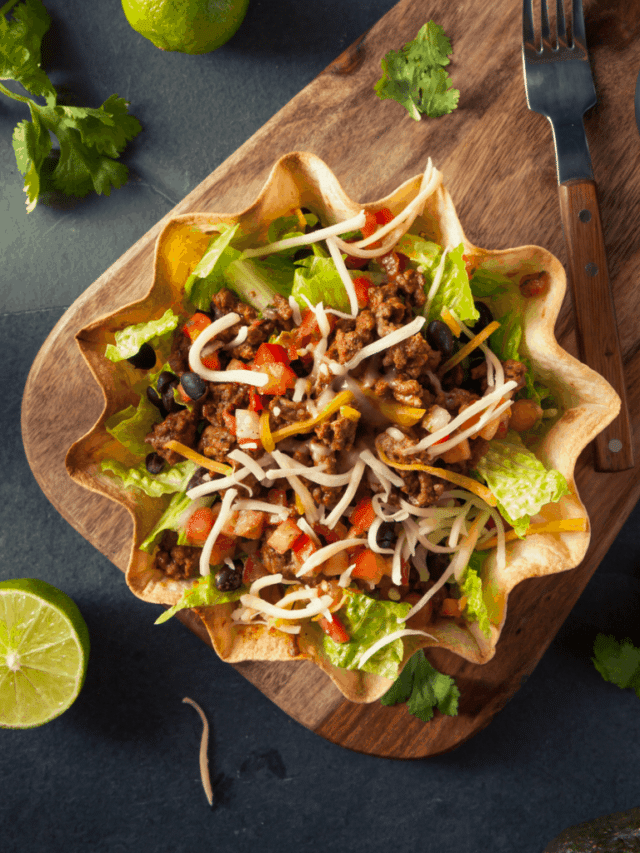 Simple to Make Taco Salad Story