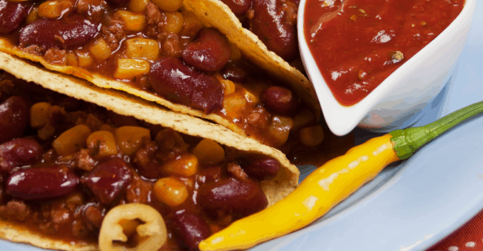 Wow. I never thought to make Instant Pot Chili Con Carne Tacos. So simple, yet so awesome! #recipe #taco #texmex #mexican #chiliconcarne #chili #yum