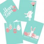 6 Free Printable Easter Wall Art Posters - Nerdy Mamma