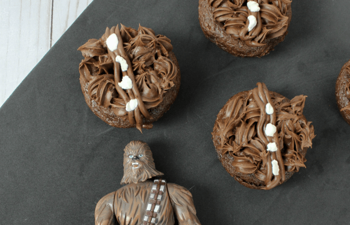 In a galaxy far, far away, is a hairy beast everyone on our planet loves. Homage to this noble fur-covered brute is necessary in the form of these amazing Chewbacca Donuts - The Chocolatiest Donuts in the Universe. Chewie would be proud. #nerdymammablog #donut #chocolatedonut #starwars #starwarsfood #chewbaccadonuts #chewiedonuts #hansolomovie #hansolomoviefood #solomovie #solomoviefood #chocolatedonuts #devilsfooddonuts #doughnuts #homemadedonuts