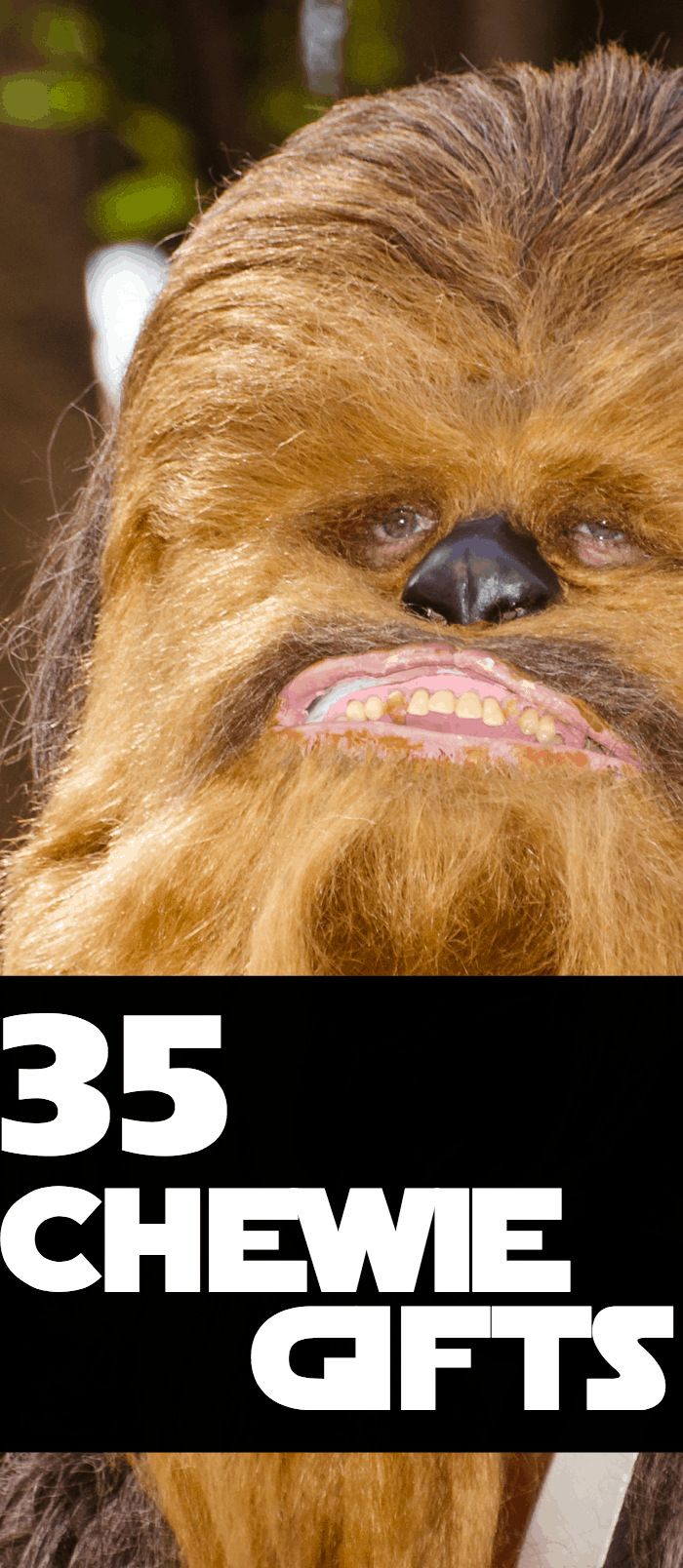 Let's be really clear--Chewbacca is the unsung hero of the entire Star Wars series. And for true Star Wars fans, the only real gift is the gift of fandom. So let's tip our hats to Chewie with these 35 Chewbacca Gifts - A Star Wars Gift Guide. #nerdymammablog #starwars #starwarsgiftguide #starwarsgifts #starwarsgiftideas #chewbaccagiftguide #chewiegiftguide #isitchewieorchewy