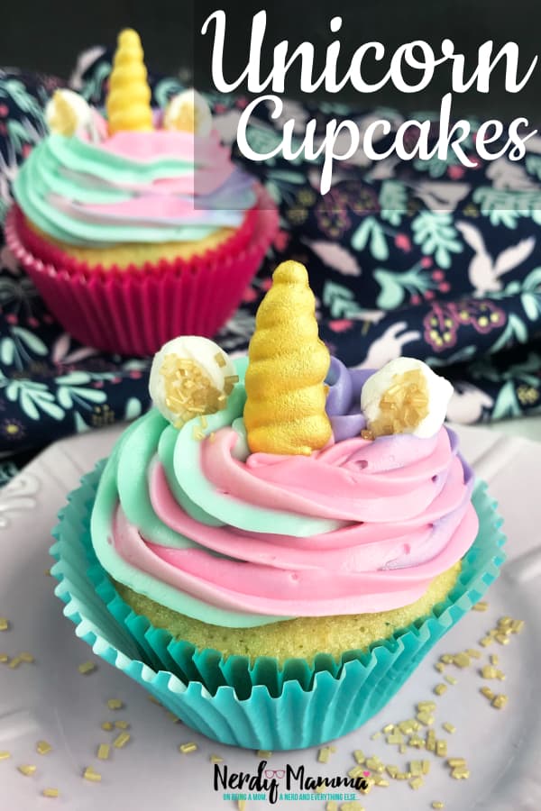 Ok. I'm going to go ahead and admit it, I'm a little unicorn obsessed. I like unicorn cookies and unicorn muddy buddies. I just like everything unicorn. In fact, I'm in love with these Unicorn Cupcakes. Good thing I also am in love with eating... #nerdymammablog #unicorn #unicornfood #unicorncupcake #unicorncupcakerecipe #recipe #cupcake #unicornparty #partyfood #party #unicornrecipe #cupcakerecipe