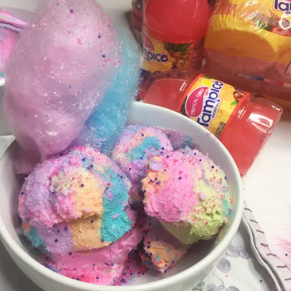 #AD My kids are obsessed with "Trolls: The Beat Goes On." And now, I'm obsessed with this Vegan No-Churn Trolls Ice Cream with Tampico Fruit Punch. Let's play some "Tampico Flavor Hunt" and get our ice cream on. #TampicoJuice #TampicoFlavorHunt #TheBeatGoesOn #NerdyMammaBlog