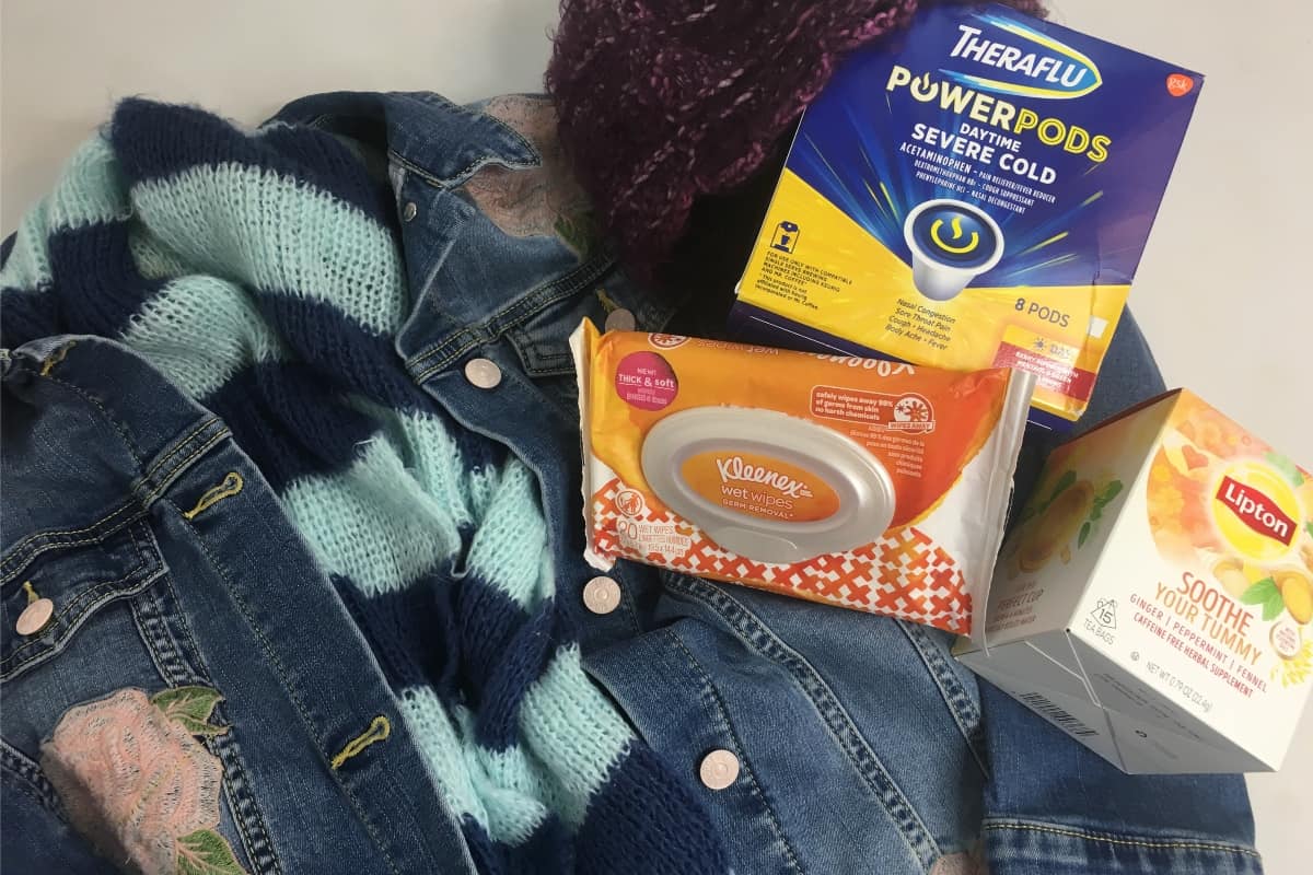 #ad Friends, we are on the verge of a full-on attack that comes every year. Well, I get sick every year, so I kind of assume you do too. If that's the case, we have to get our act together, and get ourselves prepared for cold & flu season this year. #nerdymammablog #FluSeasonHacks #CollectiveBias