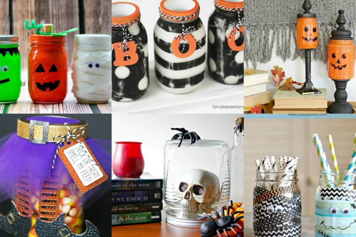 I can't get enough of these 15 Halloween Mason Jar Crafts that are ridiculously cute enough to die for. Or something--they're just cute. So look, enjoy, make, and tell me how it goes! #nerdymammablog #halloween #masonjar #masonjarcrafts #craft