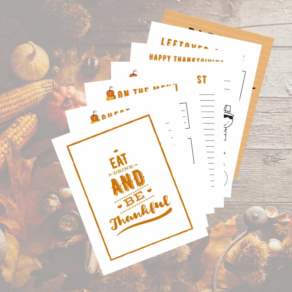This is what I've been needing ALL MY ADULT LIFE to make Thanksgiving easier. No jokes. This Free Printable Thanksgiving Planner is so useful, so very helpful, I can't believe I've ever planned Thanksgiving without it before. #nerdymammablog #thanksgiving #planner #freeprintable