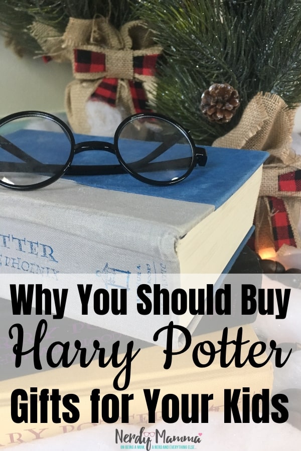 #ad A lot of things don't come easy to me as a parent--they don't come with an instruction pamphlet. But one thing I do know is all the reasons why you should buy Harry Potter Gifts for your kids. Hint: Because they're cool is not one of the reasons. #nerdymammablog #harrypotter