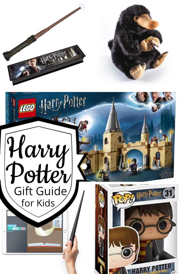 There are just times when you just need an easy Harry Potter Gift Guide for Kids. If the kid is on your list and you don't know what to get them--this is it. #nerdymammablog #harrypotter #giftguide