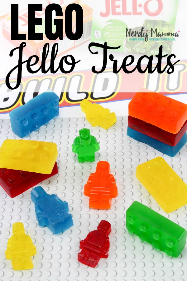 My kids LOVE the LEGO movie. And since the sequel: LEGO Movie 2 is coming out soon, I thought I'd do a little movie night and make LEGO Jello Treats! #nerdymammablog #LEGO #JELLO