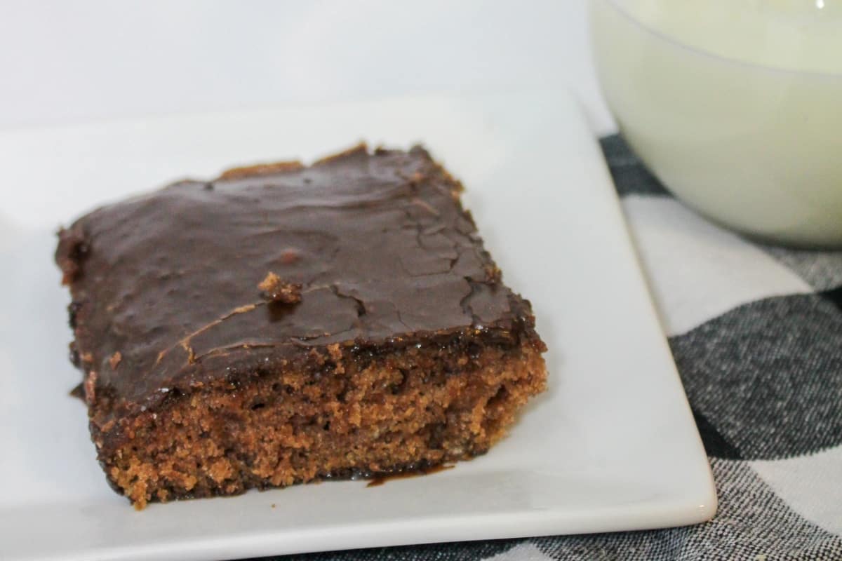 Sometimes, I crave that amazing cake my lunch lady made every Friday. This is How to Make a Texas Sheet Cake and recreate that magic. #nerdymammablog #texassheetcake