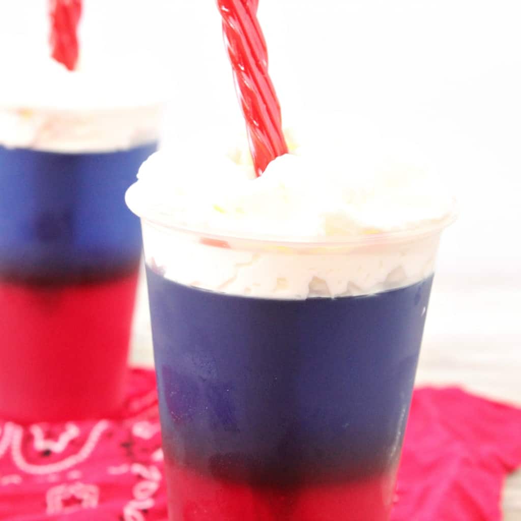 This super easy recipe for Simple Firecracker Jello Cups has really gotten me excited about the 4th of July! I mean, I'm always excited--but this year, there will be fireworks in my mouth! #nerdymammblog #jello #fireworksjello #fourthofjulyfood #4thofjuly