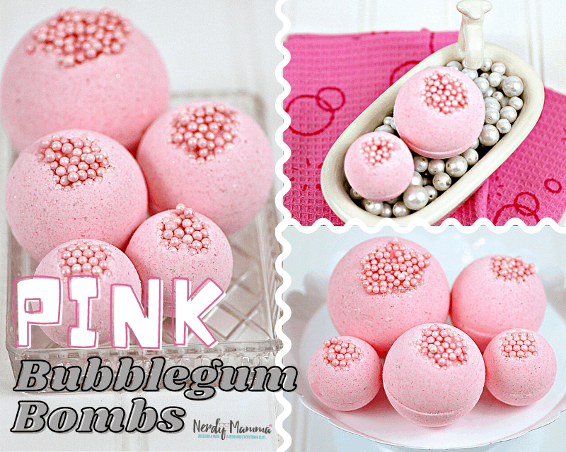 Pink bubblegum bombs