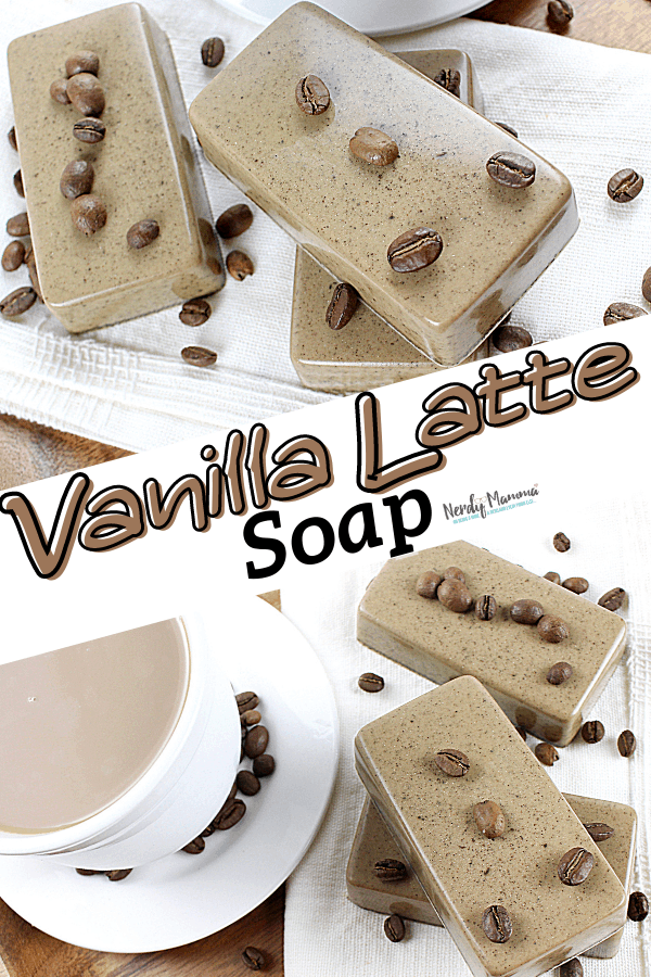 Homemade Vanilla Latte soap