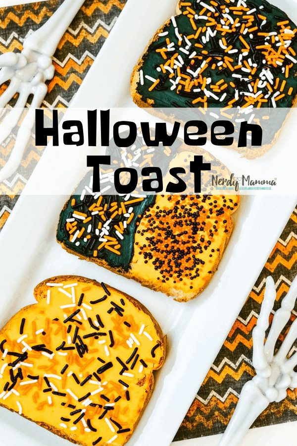 Easy Halloween Toasts Recipe