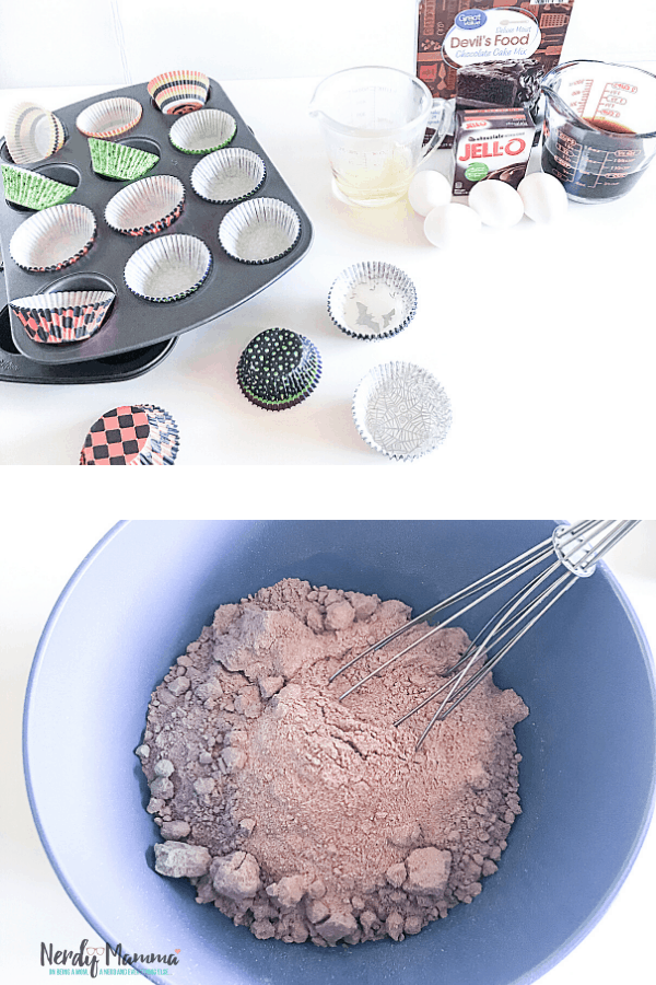 How to make Halloween cupcakes