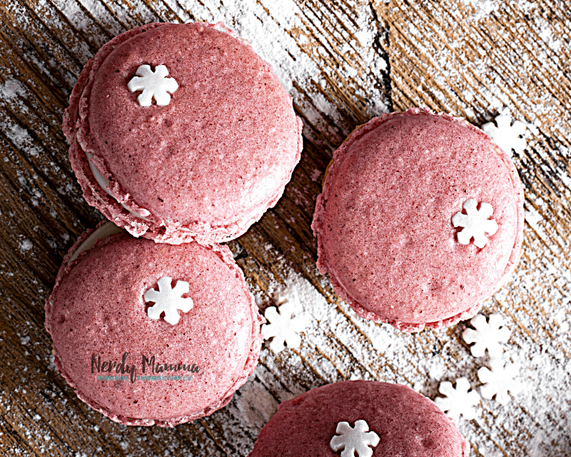 Pink Velvet Holiday Macarons Recipe