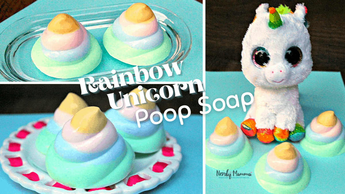 Rainbow Unicorn Poop Soap