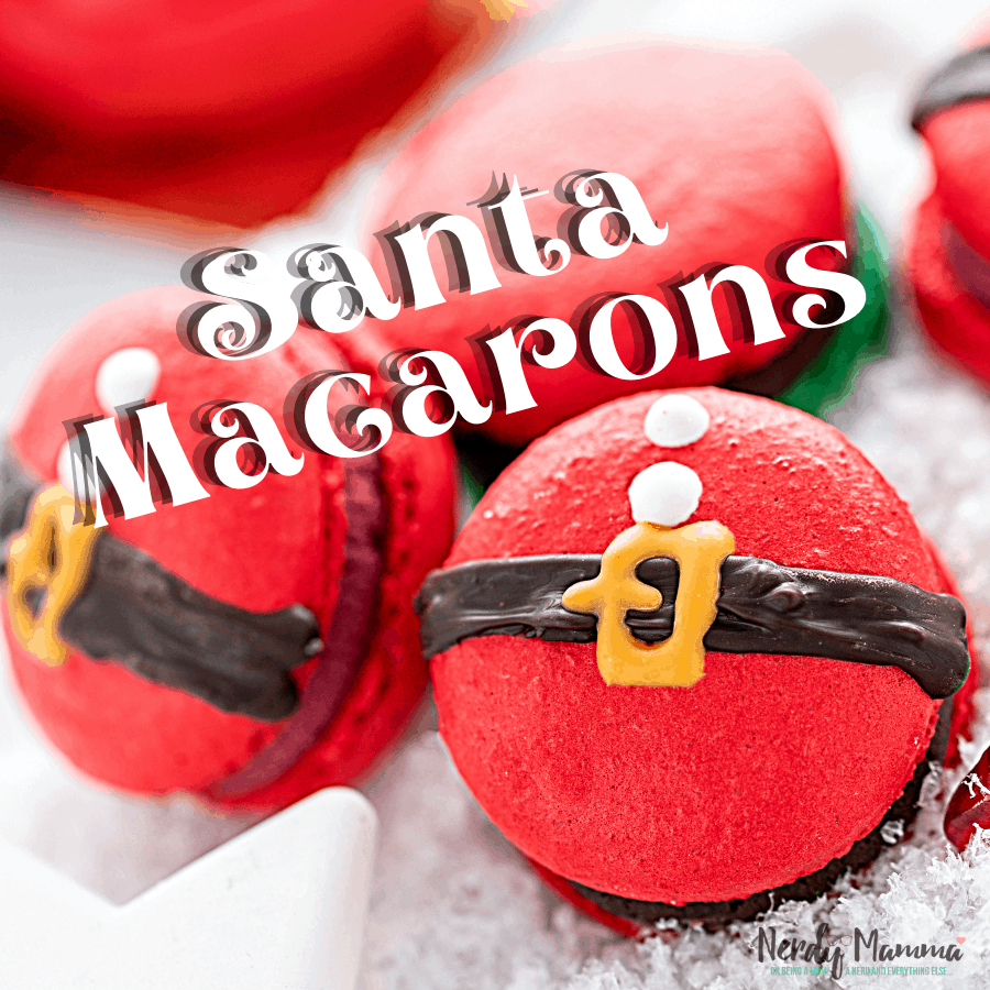 Easy Santa Macaron Recipe