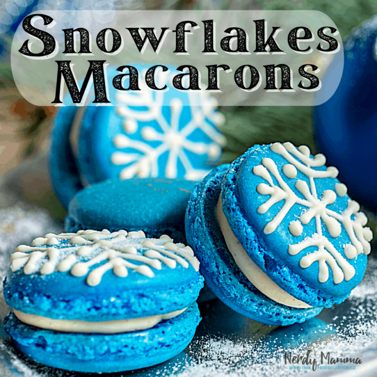 Snowflakes Macaron Recipe