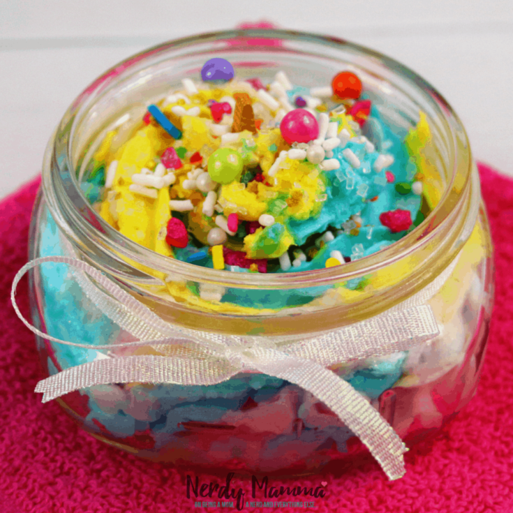 Tri-Color Unicorn Whipped “Frosting” Soap