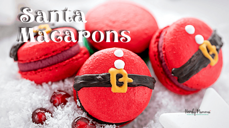 Easy Santa Macaron Recipe