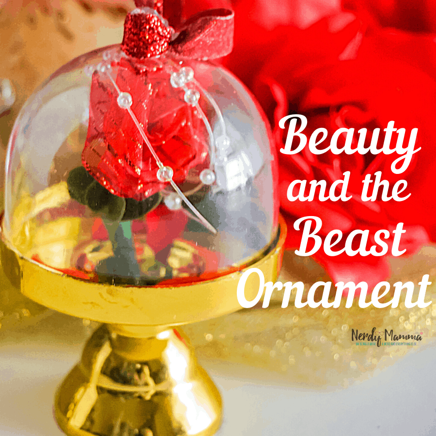 Beauty and the Beast Ornament