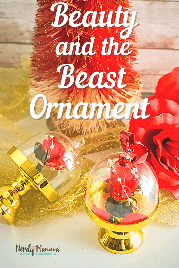 the Beauty and the Beast Ornament