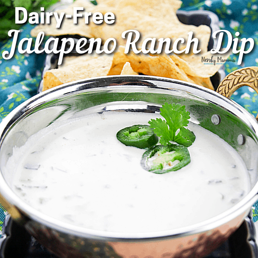 Dairy-free Jalapeno Ranch Dip