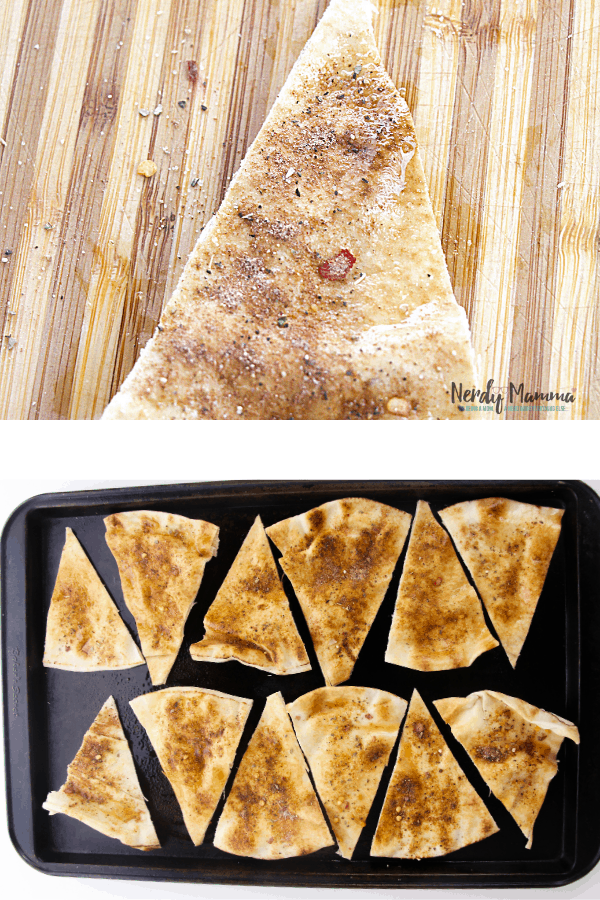 How to make Spiced Pita Chips