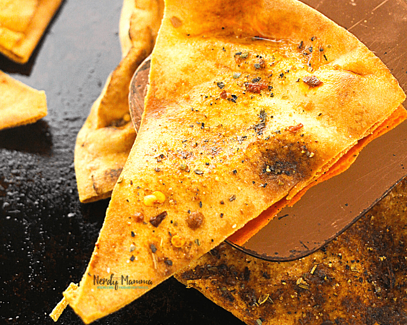 Spiced Pita Chips Recipe