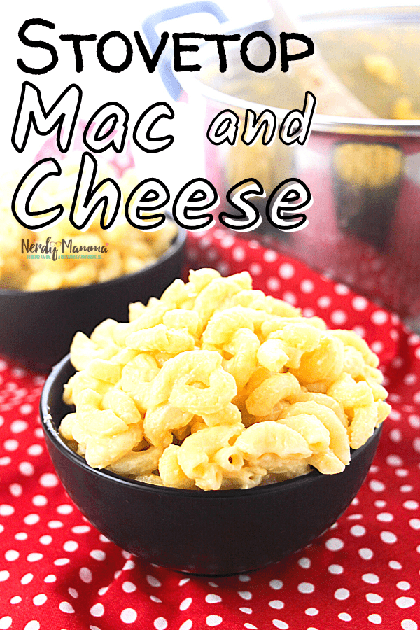 Easy Stovetop Mac and Cheese Recipe