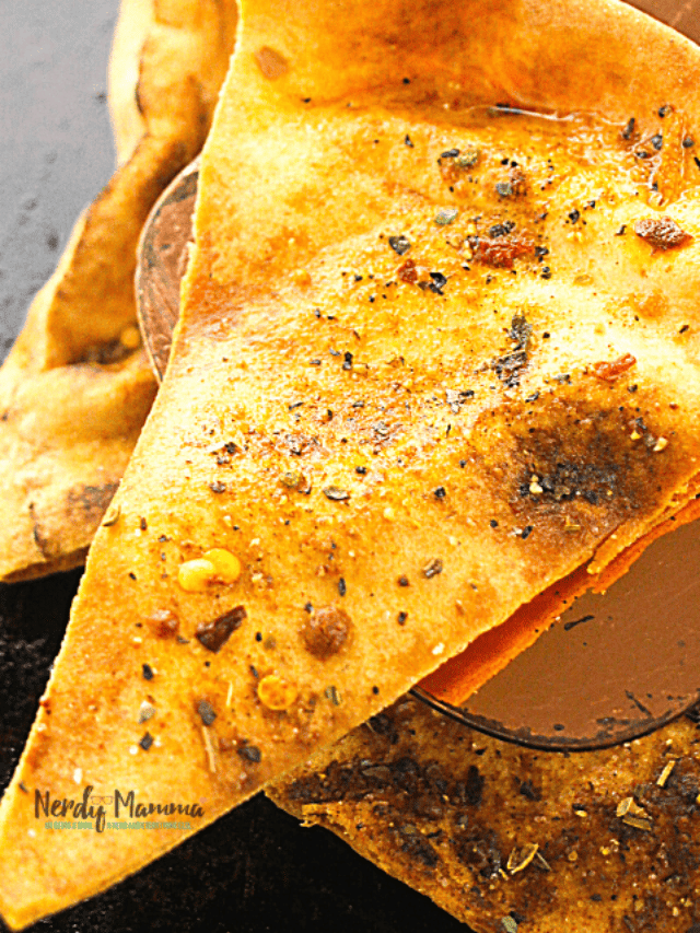 Spiced Pita Chips Recipe