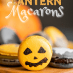 Jack O Lantern Macarons